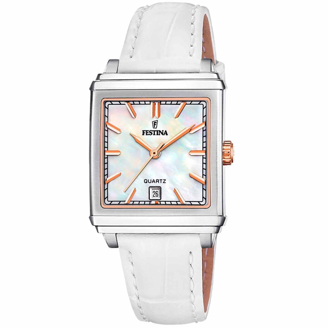 Festina F20682/1 Women's On The Square Wristwatch - H S Johnson