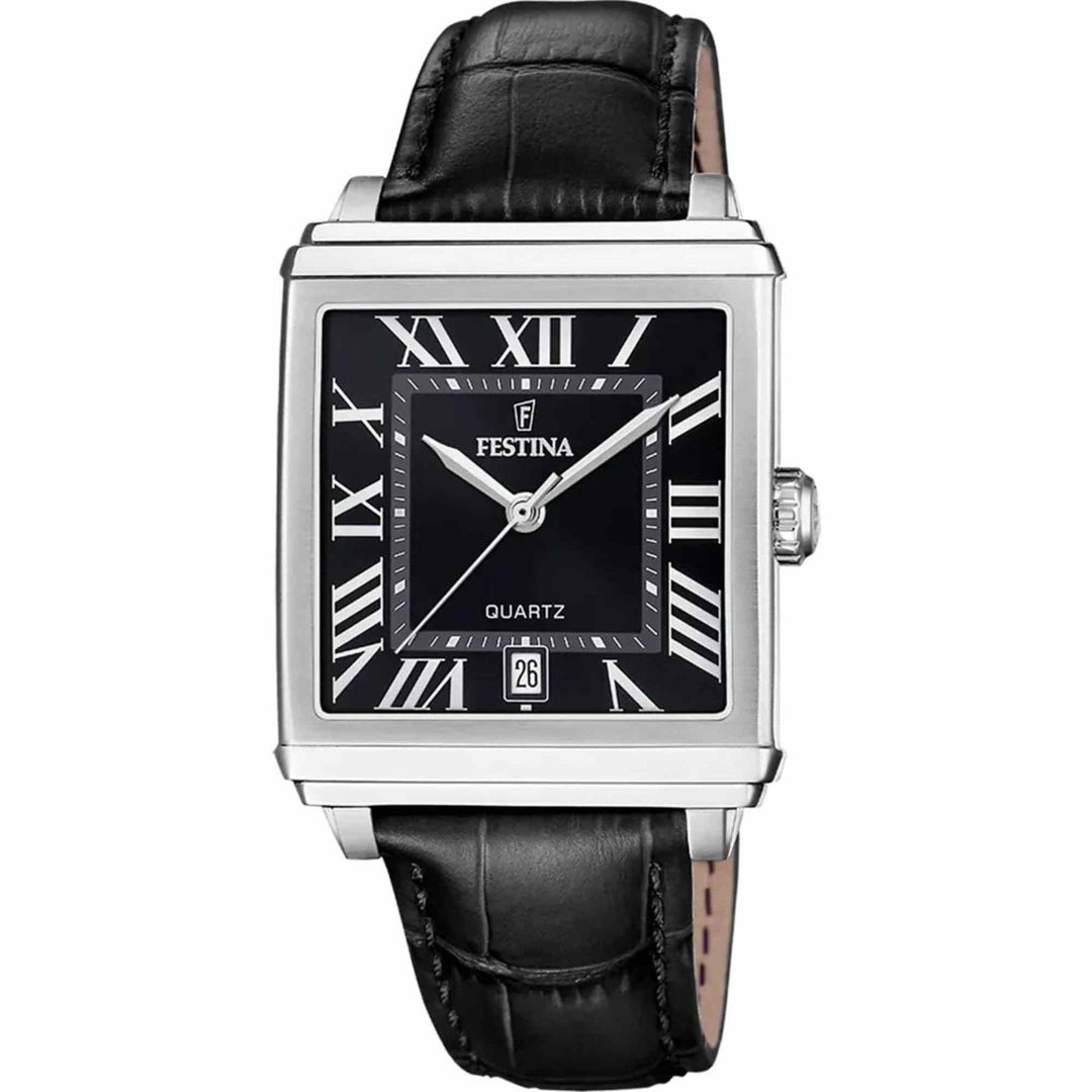 Festina F20681/3 Men's On The Square Wristwatch - H S Johnson