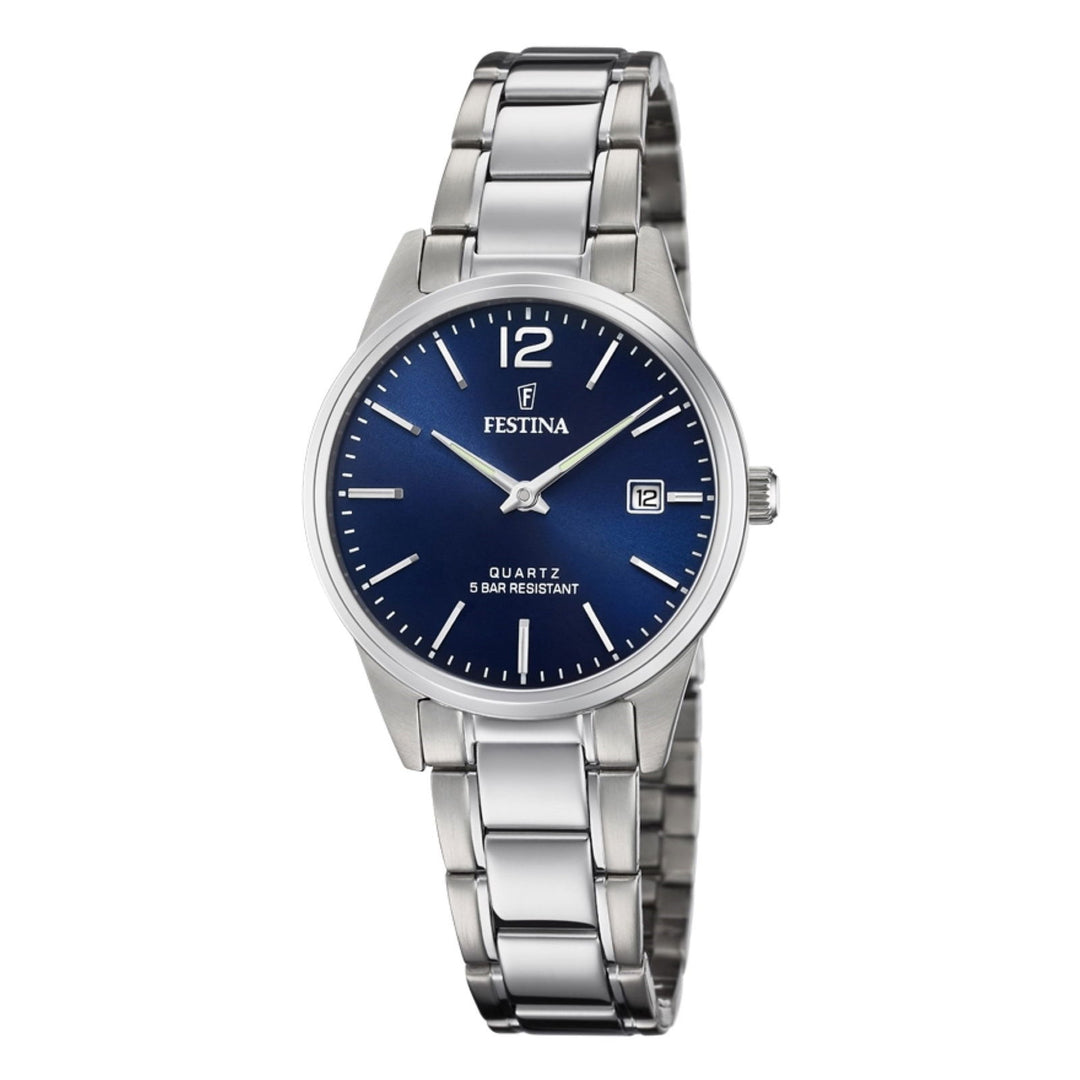 Festina F20509/3 Women's Blue Dial Wristwatch - H S Johnson