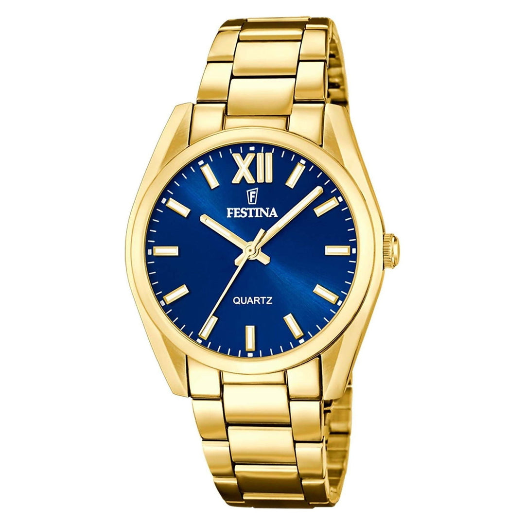 Festina F20640/5 Women's Boyfriend Gold Tone Bracelet Wristwatch - H S Johnson