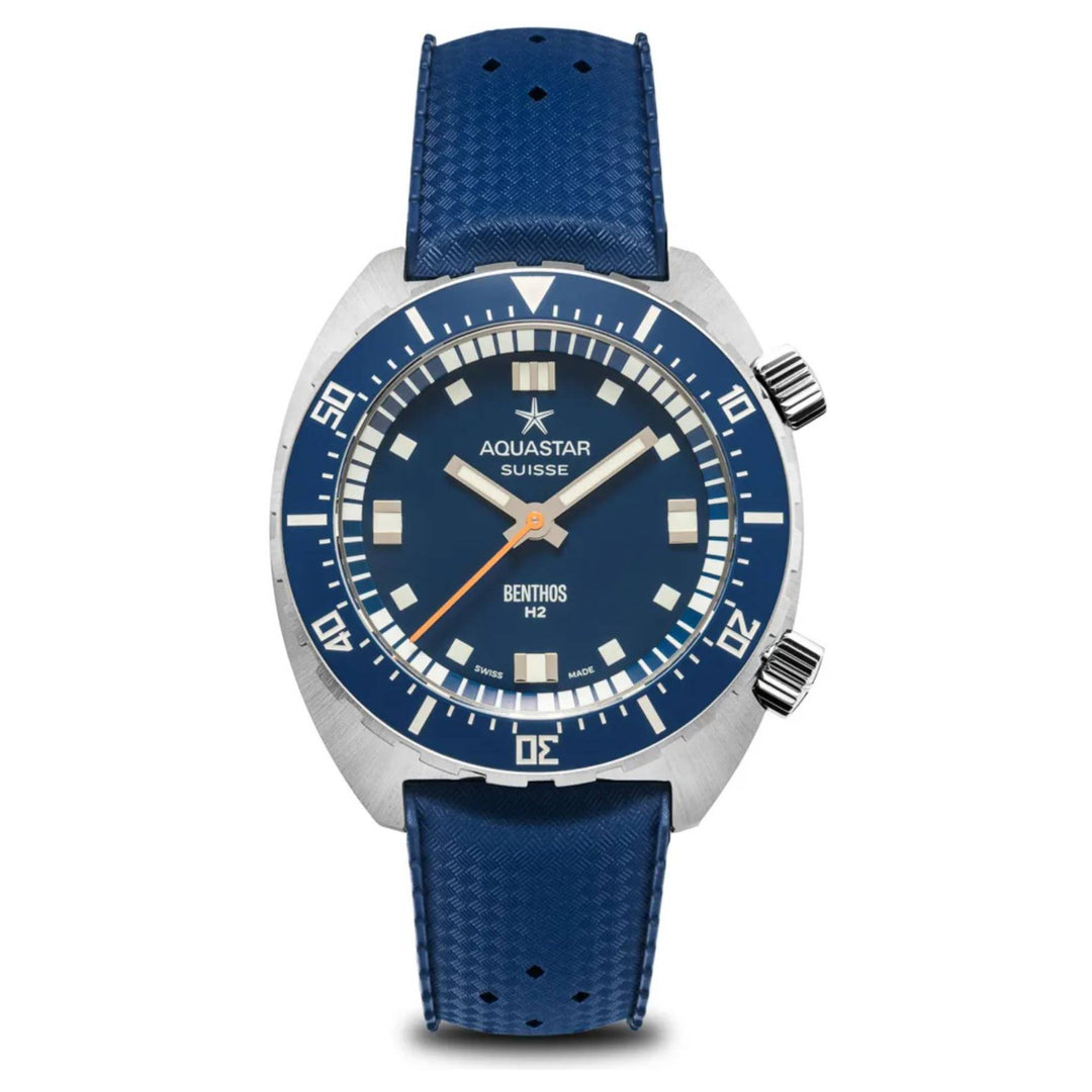 Aquastar Benthos Heritage 2 Blue Edition Tropic Watch