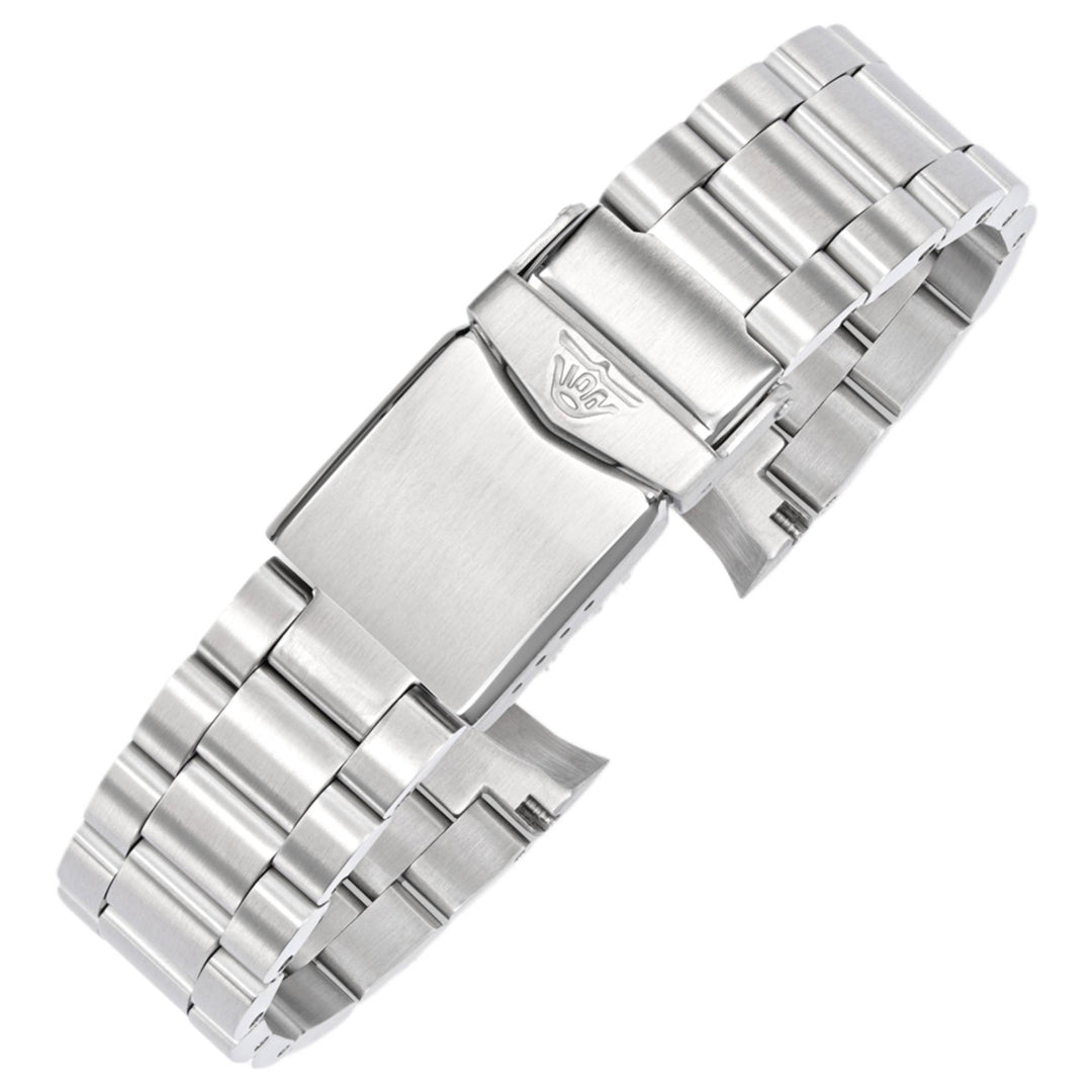 Squale CSSSQ20BL 20mm 1521 Blasted Stainless Steel Bracelet