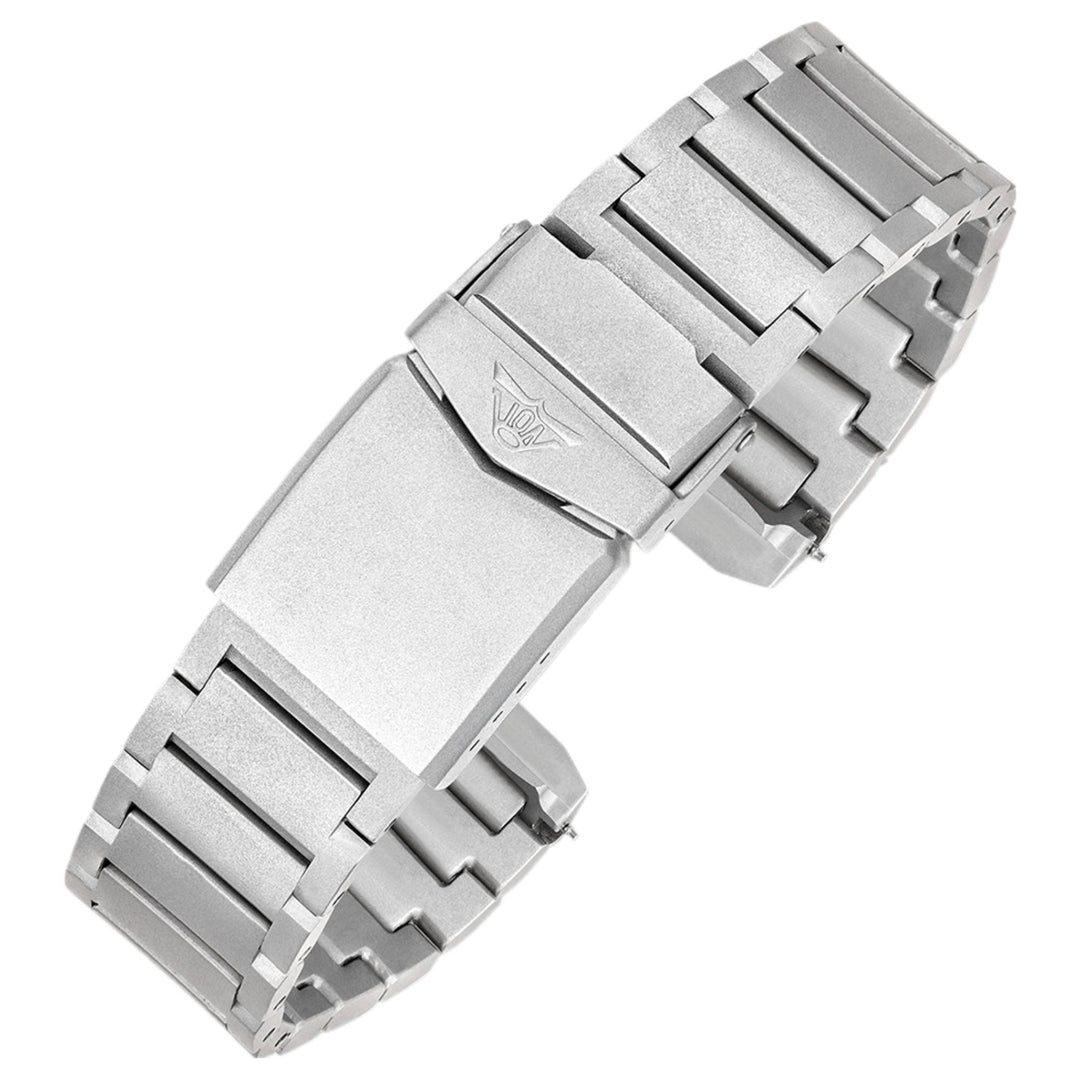 Squale CSSSQ20BL 20mm 1521 Blasted Stainless Steel Bracelet