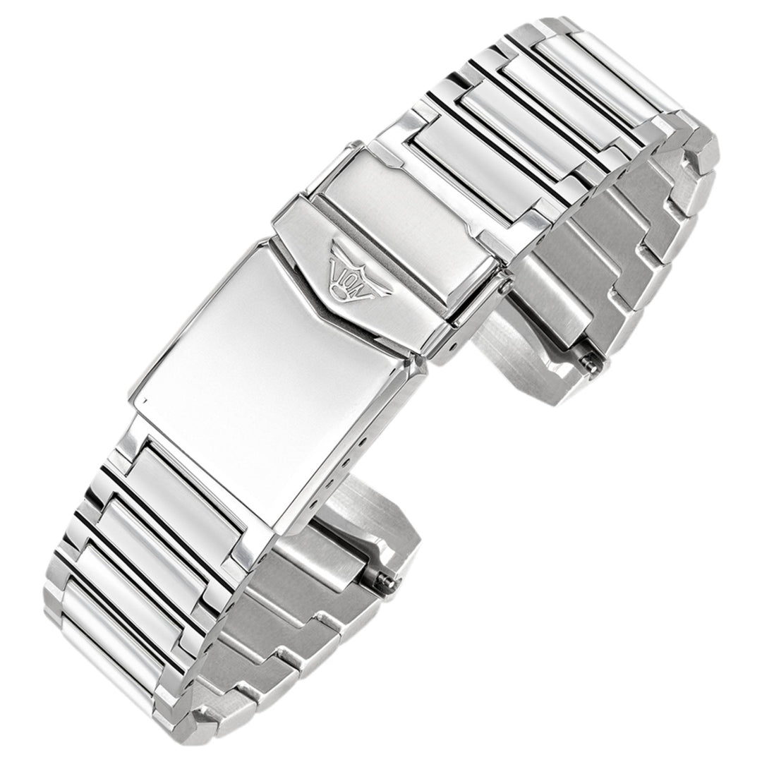 Squale CSSSQ22PO Matic Polished 22mm Stainless Steel Bracelet