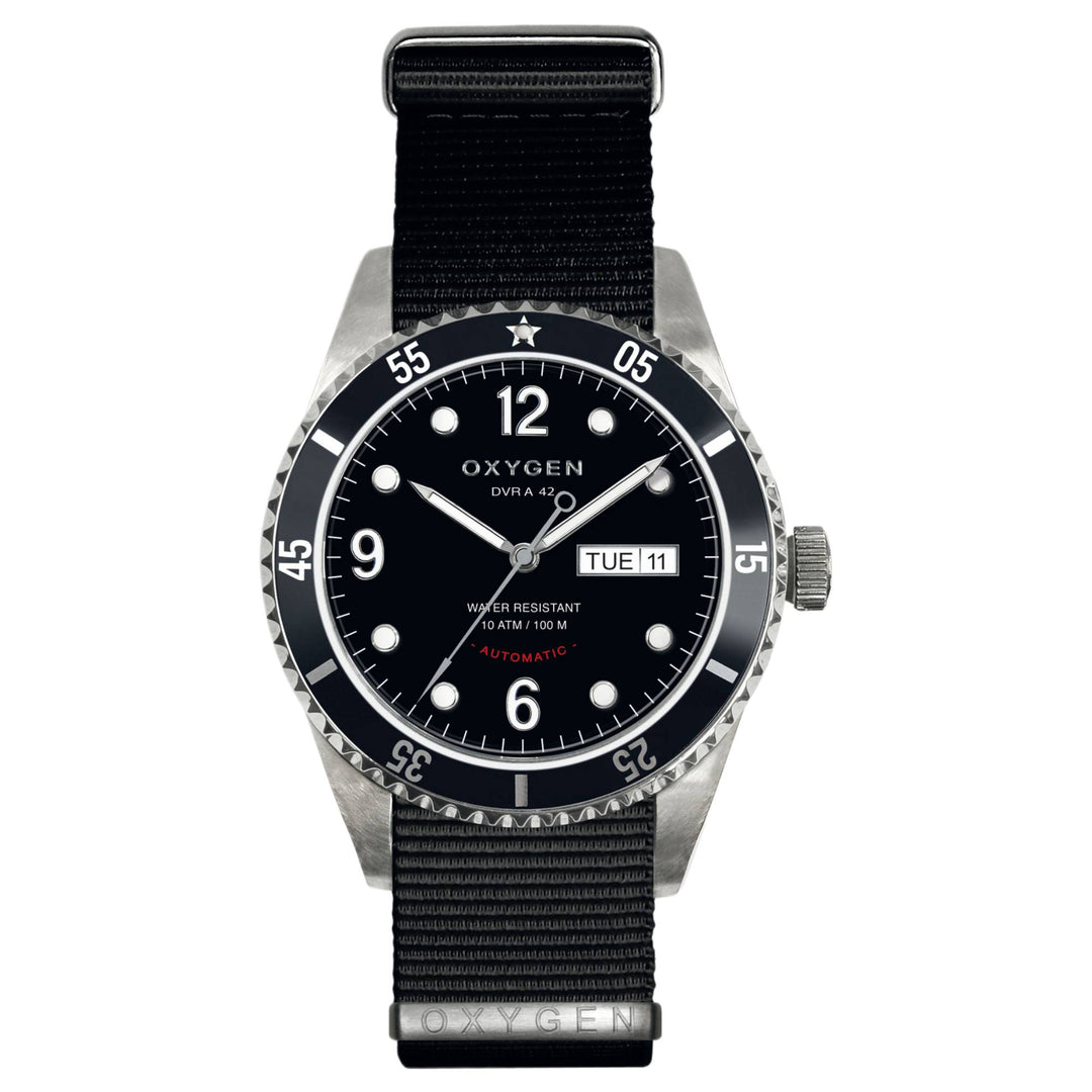 Oxygen EX-A-MOO-42-NN-BL Moon 42 Automatic Watch
