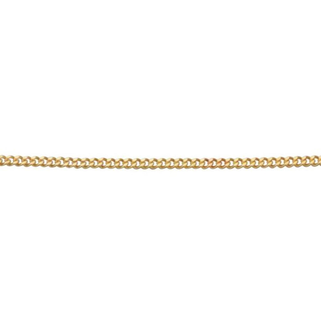 Elements Gold GN202 0.6mm Curb Chain 46cm in 9ct Gold