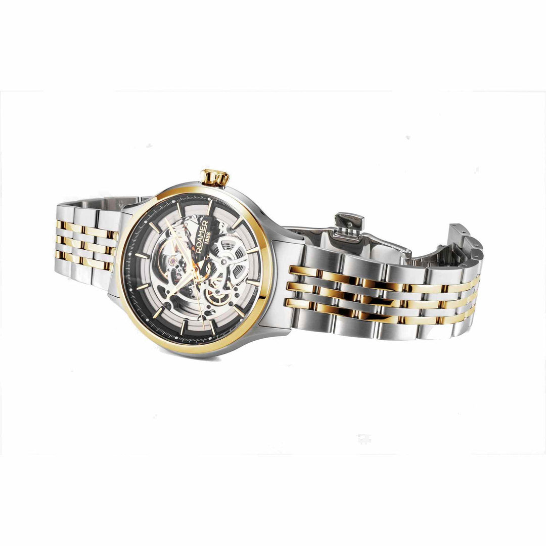 Roamer 101984 47 85 10 Competence Skeleton IV Automatic Wristwatch - H S Johnson