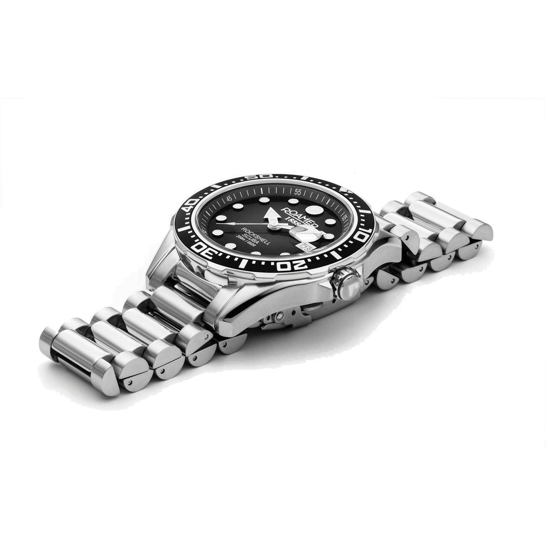 Roamer 220858 41 85 50 Rockshell Mark III Scuba Black Dial Wristwatch - H S Johnson