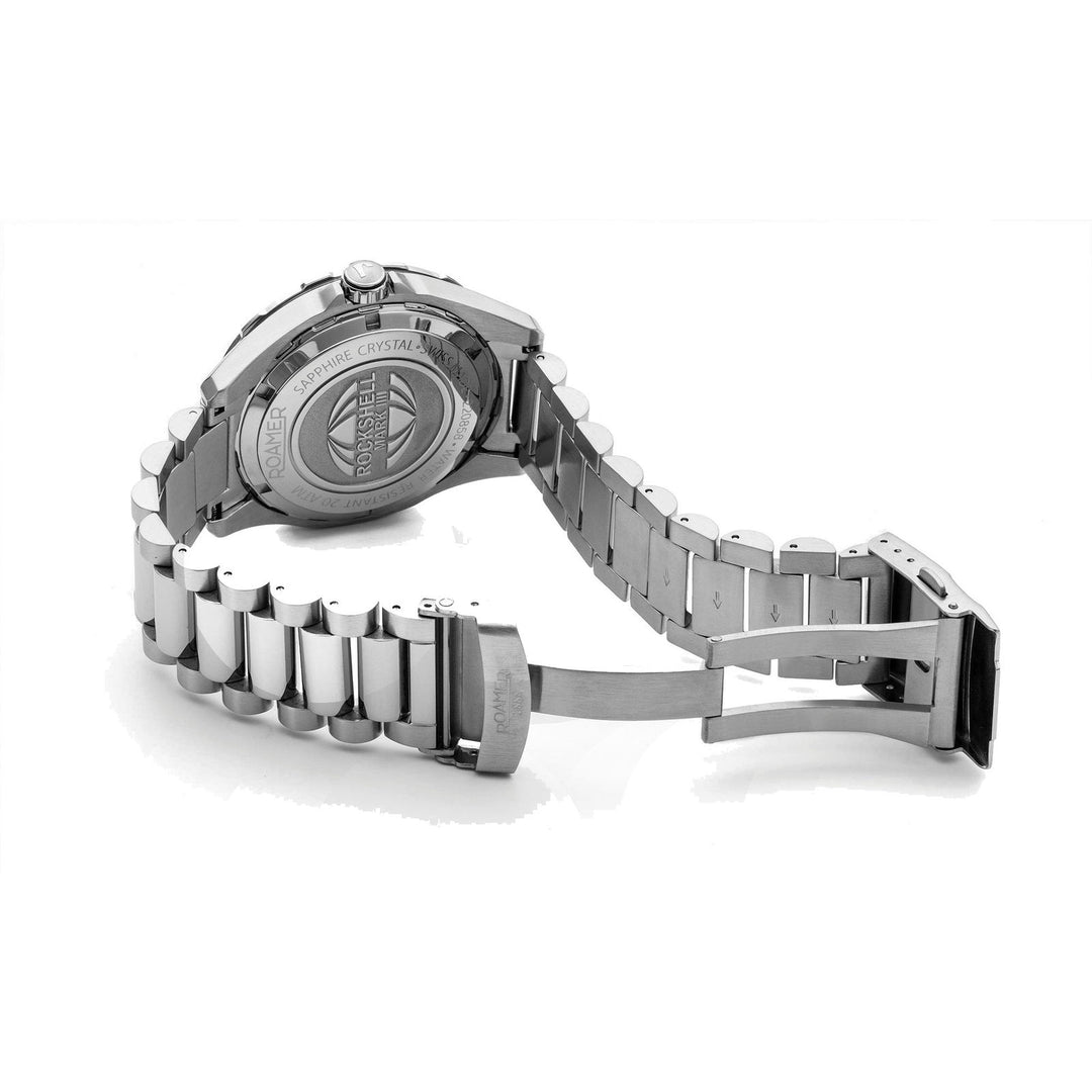 Roamer 220858 41 85 50 Rockshell Mark III Scuba Black Dial Wristwatch - H S Johnson