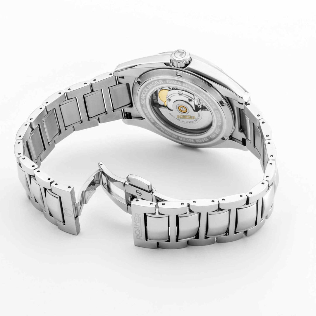 Roamer 984985 41 75 20 Searock Master Green Automatic Wristwatch - H S Johnson