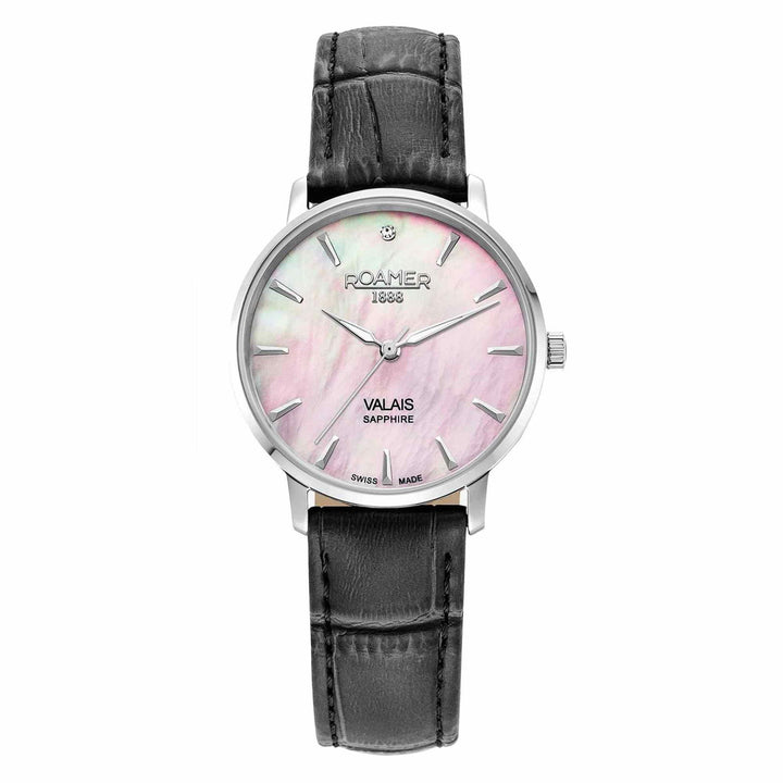 Roamer 989847 41 10 05 Women's Valais Diamond Set Wristwatch - H S Johnson