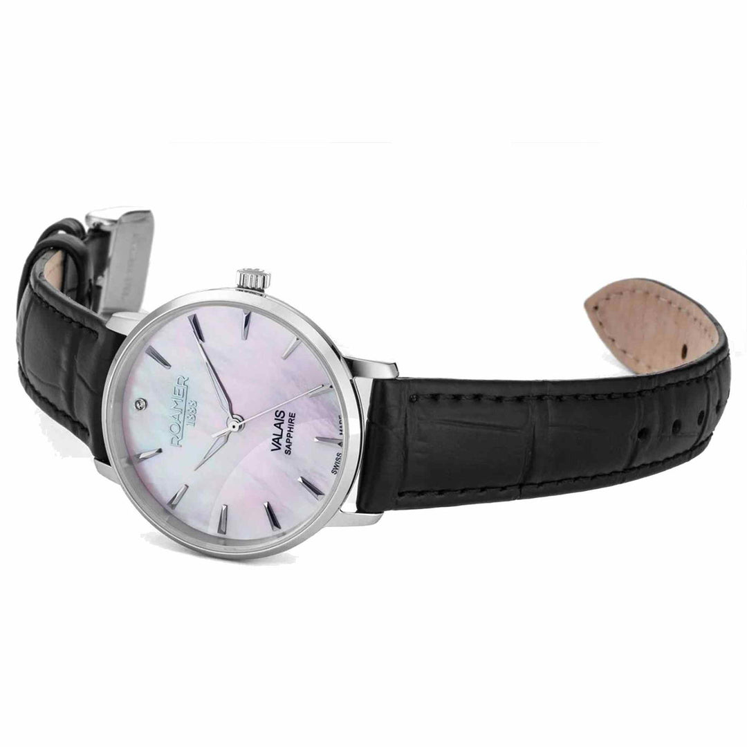 Roamer 989847 41 10 05 Women's Valais Diamond Set Wristwatch - H S Johnson