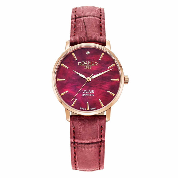 Roamer 989847 46 60 05 Women's Valais Diamond Set Wristwatch - H S Johnson