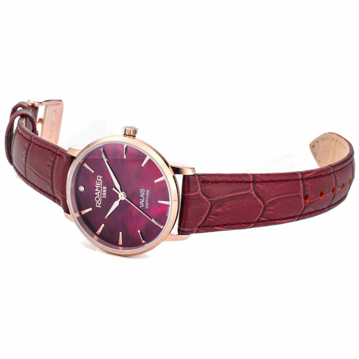 Roamer 989847 46 60 05 Women's Valais Diamond Set Wristwatch - H S Johnson