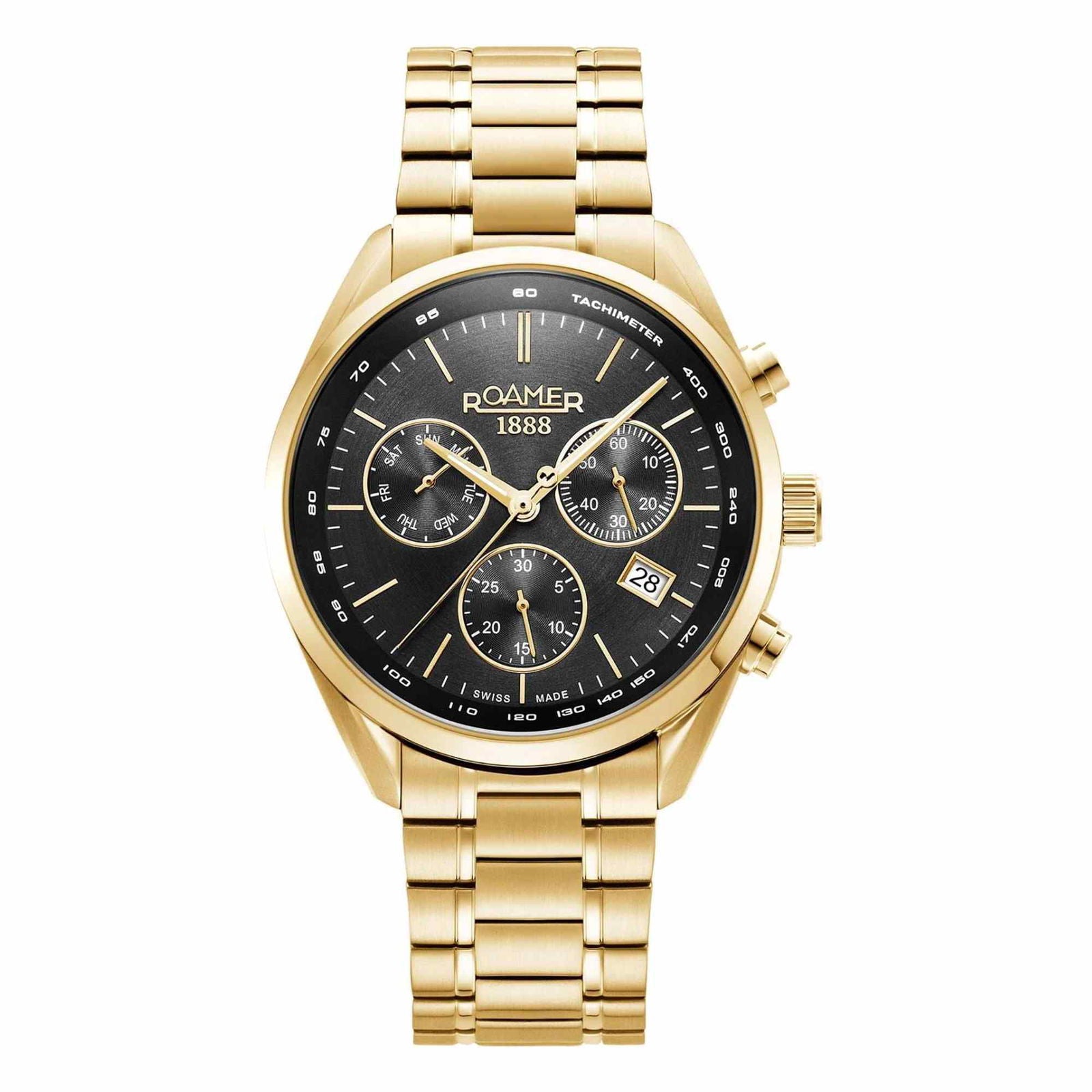 Roamer 993819 48 85 20 Men s Pro Chronograph Wristwatch H S Johnson