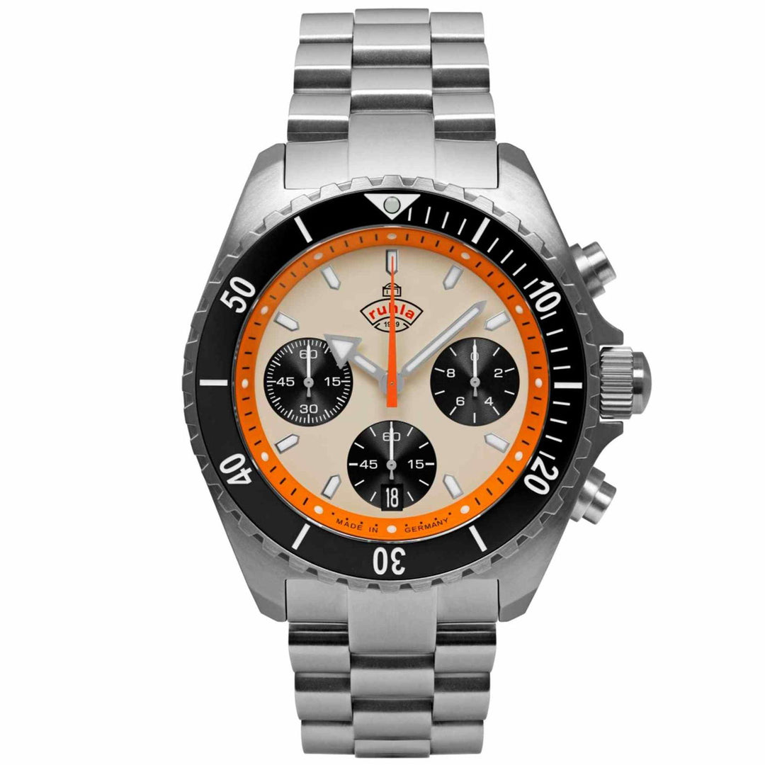 Ruhla 4970M1 Glasbach Cup (Hill Climb) Chronograph Wristwatch - H S Johnson