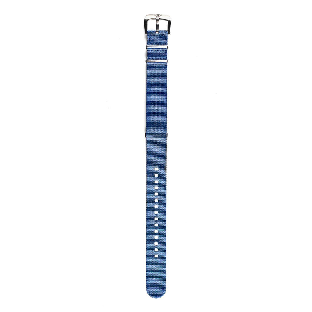 Squale CNABLACC22 Blue 22mm Strap - H S Johnson