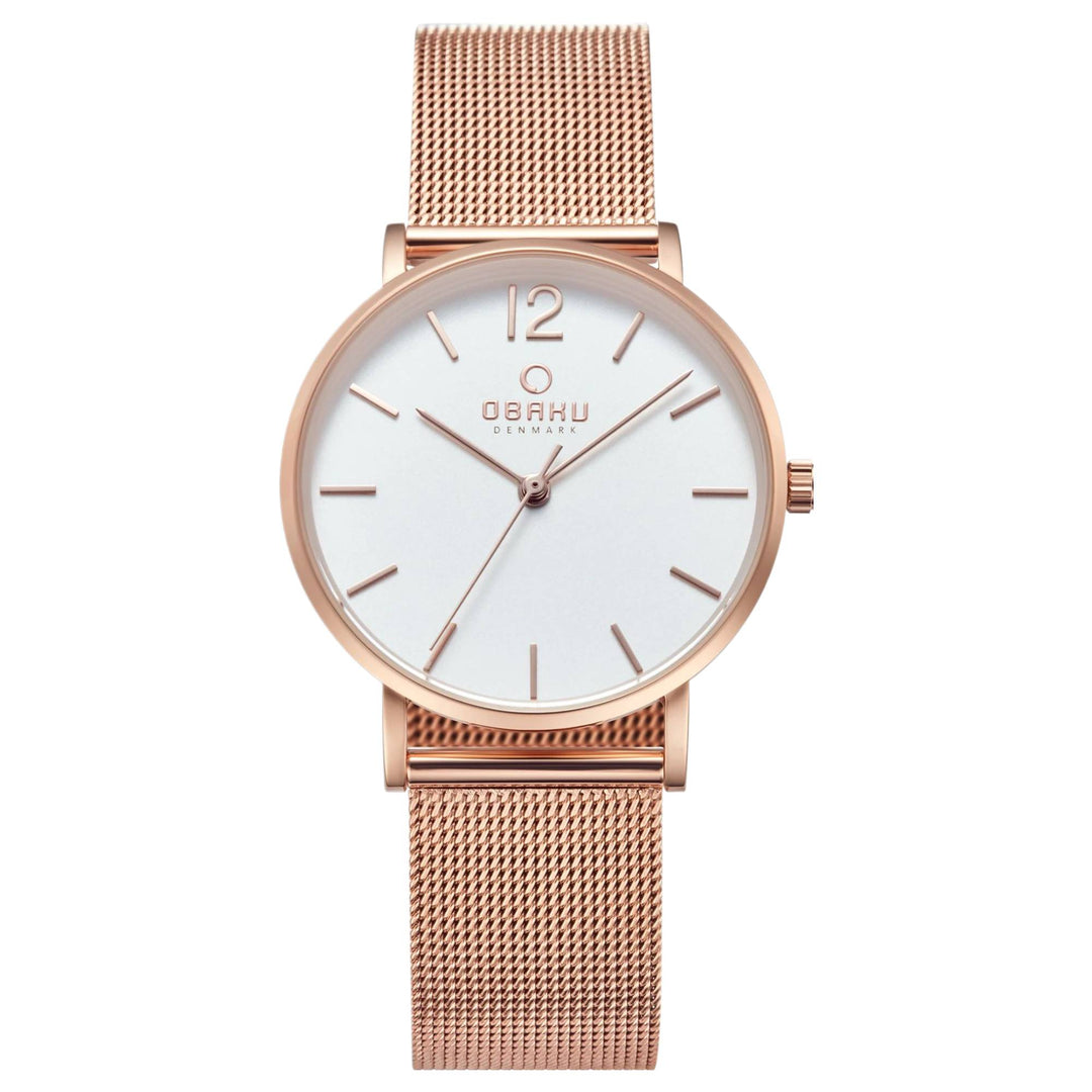 Obaku V197LXVWMV Women's Mark Lille-Rose Watch