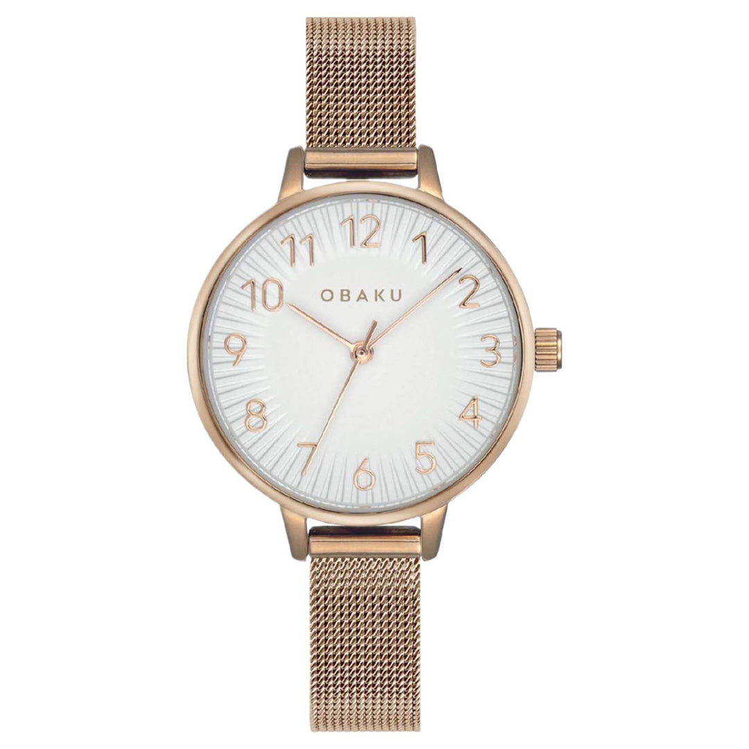 Obaku V237LXVIMV Women's Syren-Rose Watch