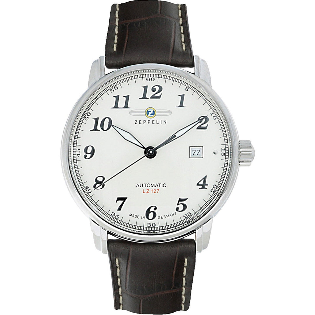 Zeppelin 7656-5 LZ127 Count Beige Dial Automatic Wristwatch - H S Johnson