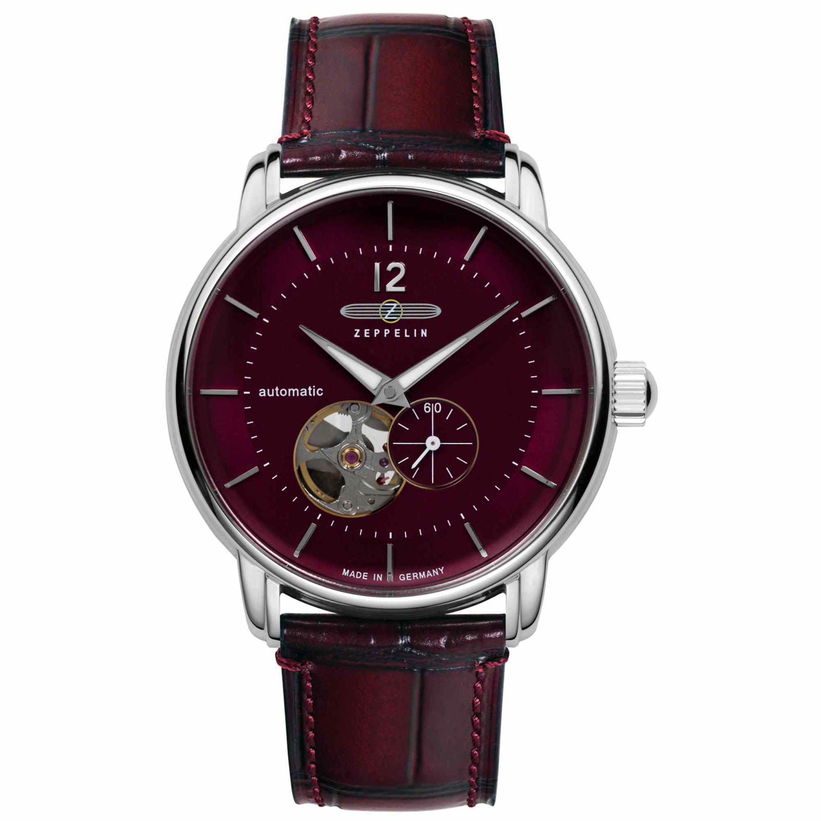 Zeppelin Wristwatch Analogico mid-32382, marrone, striscia Zeppelin Wristwatch Analogico mid-32382, marrone, striscia