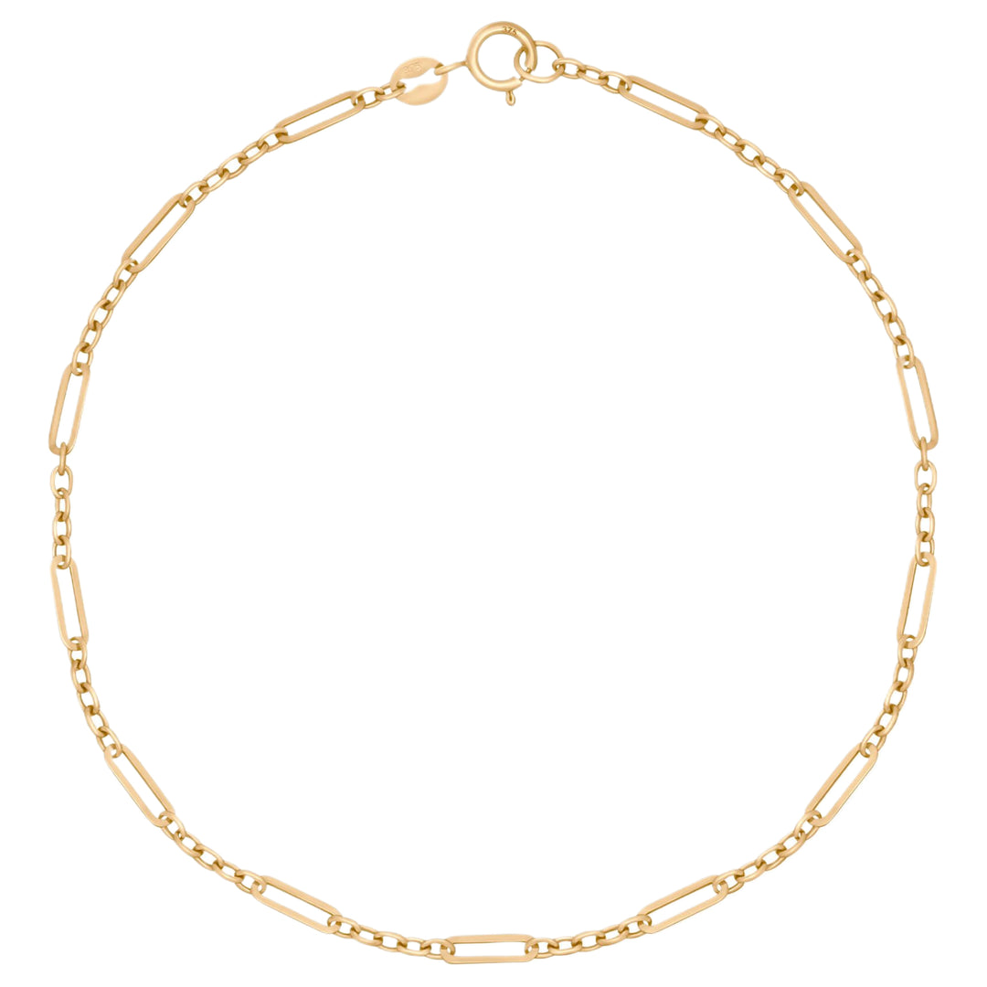 Elements Gold GB514 Mixed Length Link Bracelet in 9ct Gold