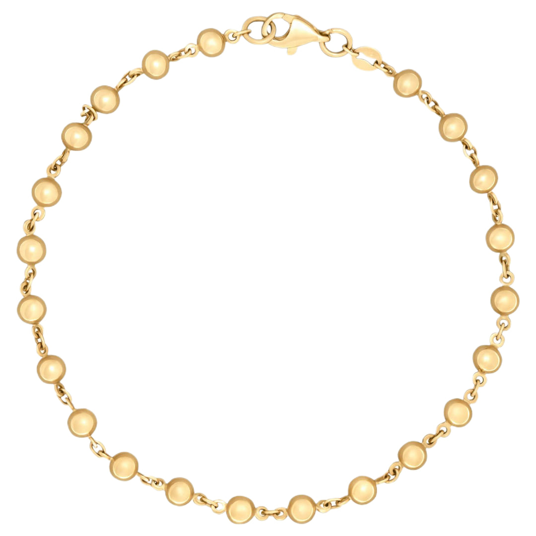 Elements Gold GB528 Ball Chain Bracelet in 9ct Gold