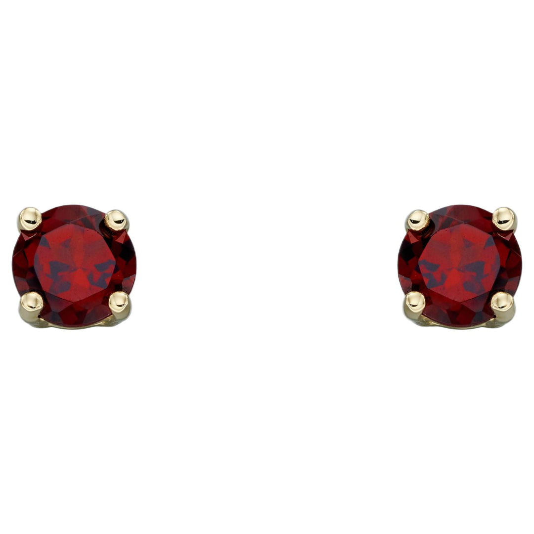 Elements Gold GE2326 Birthstone Stud Earrings in 9ct Gold