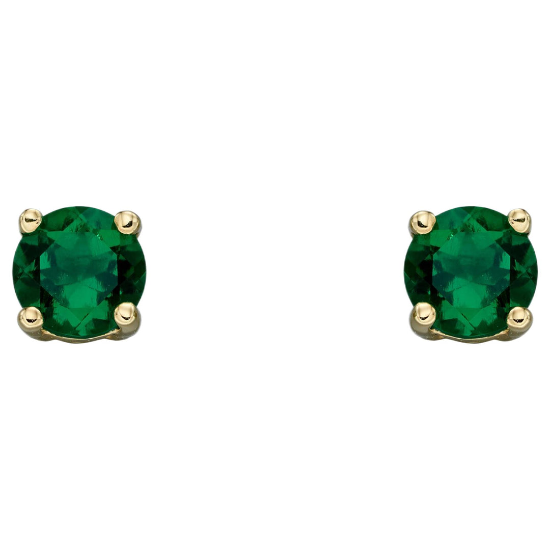 Elements Gold GE2330 Birthstone Stud Earrings in 9ct Gold
