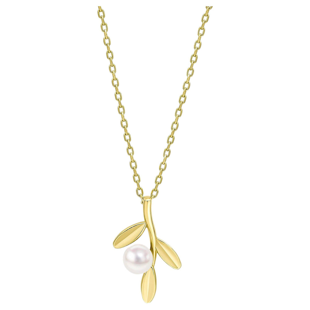 Elements Gold GN417W Willow Necklace in 9ct Gold
