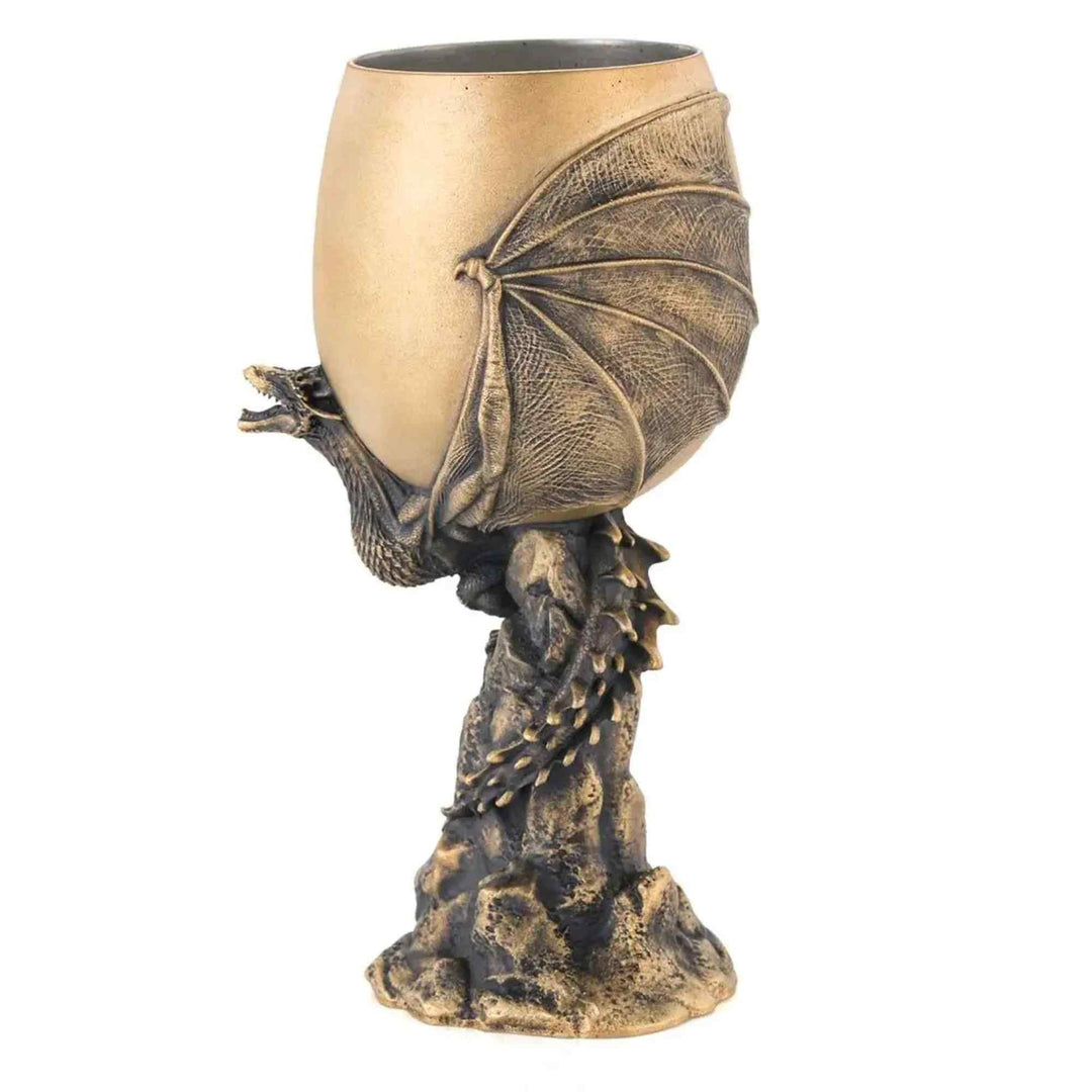 Game Of Thrones By Royal Selangor 0125003E Limited Edition Gilt Drogon Goblet