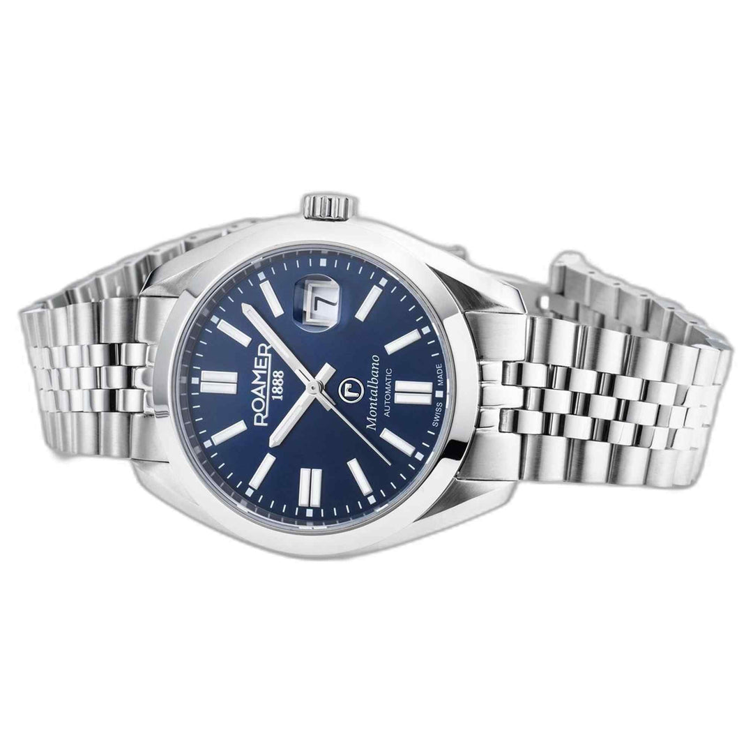 Roamer 996983 41 45 20 Men's Montalbano Blue Dial Automatic Watch