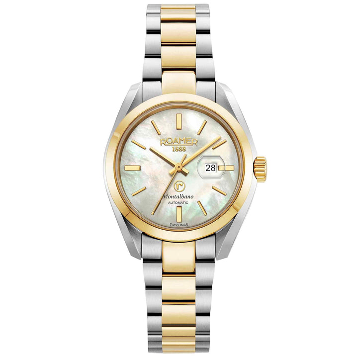 Roamer 996990 47 20 20 Women's Montalbano Two Tone Automatic Watch