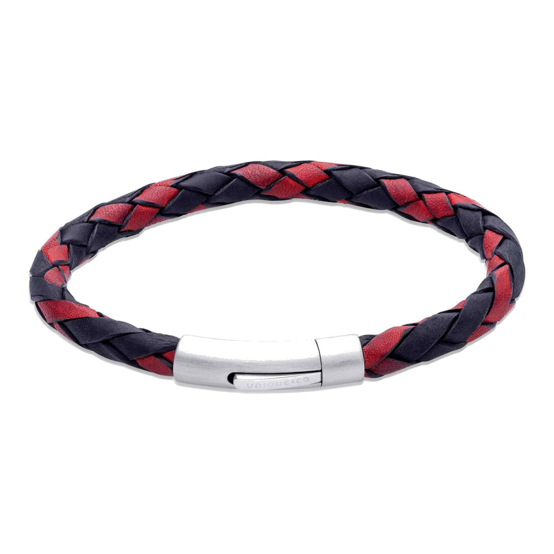 Unique & Co B531BAR/21CM Men's Leather Bracelet