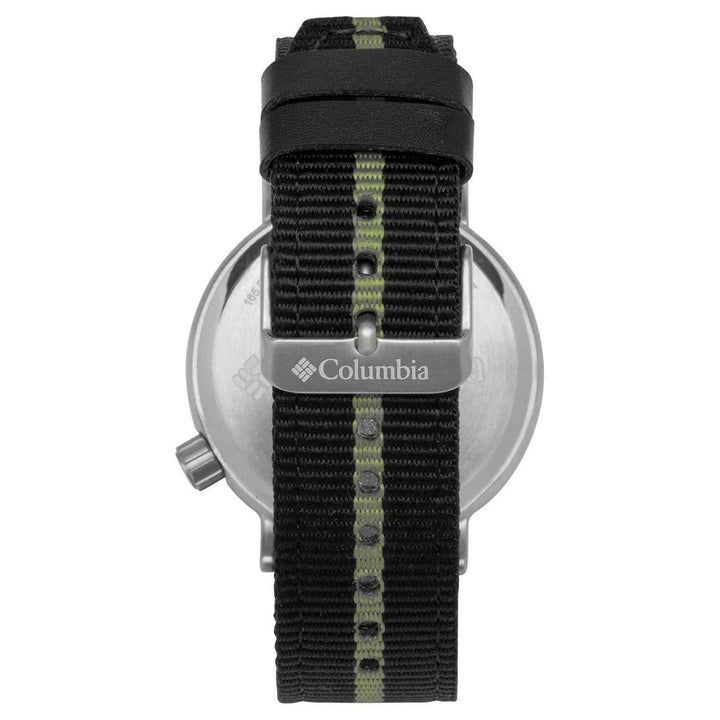 Columbia CSS16-005 Trailbanks Black/Green Nylon Strap Wristwatch
