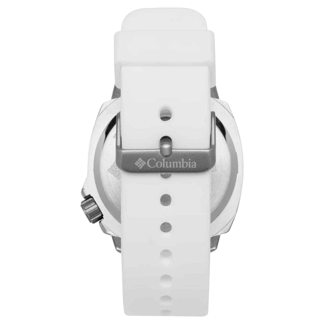 Columbia CSS17-003 Delta Ridge White Silicone Strap Wristwatch