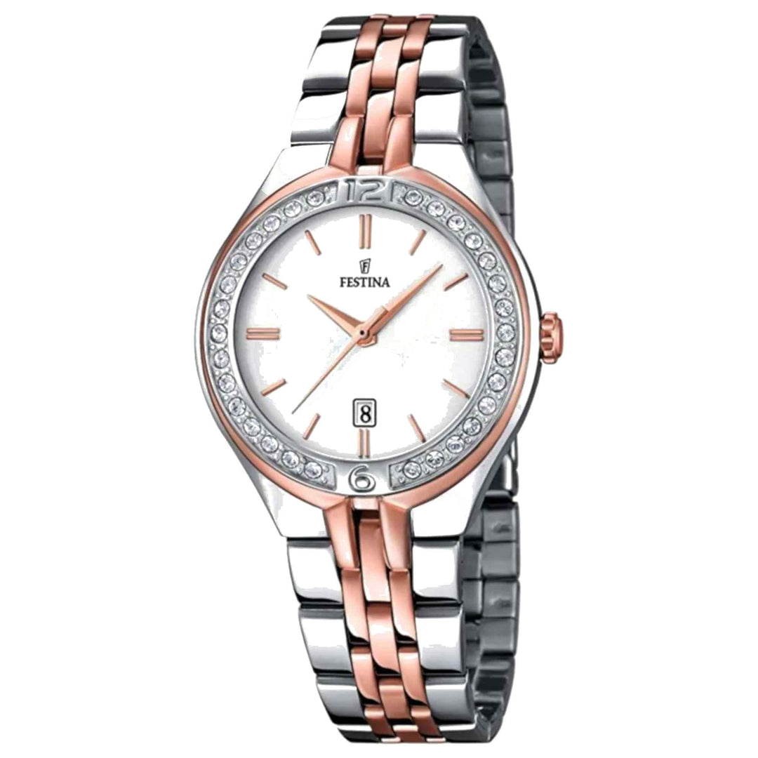 Festina F16868/2 Women's Mademoiselle Silver Dial Watch