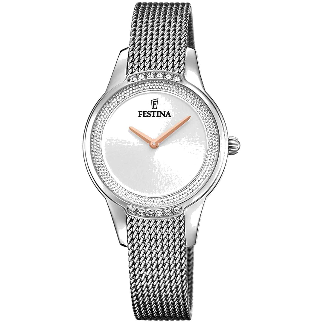 Festina F20494/1 Women's Mademoiselle Silver Dial Watch