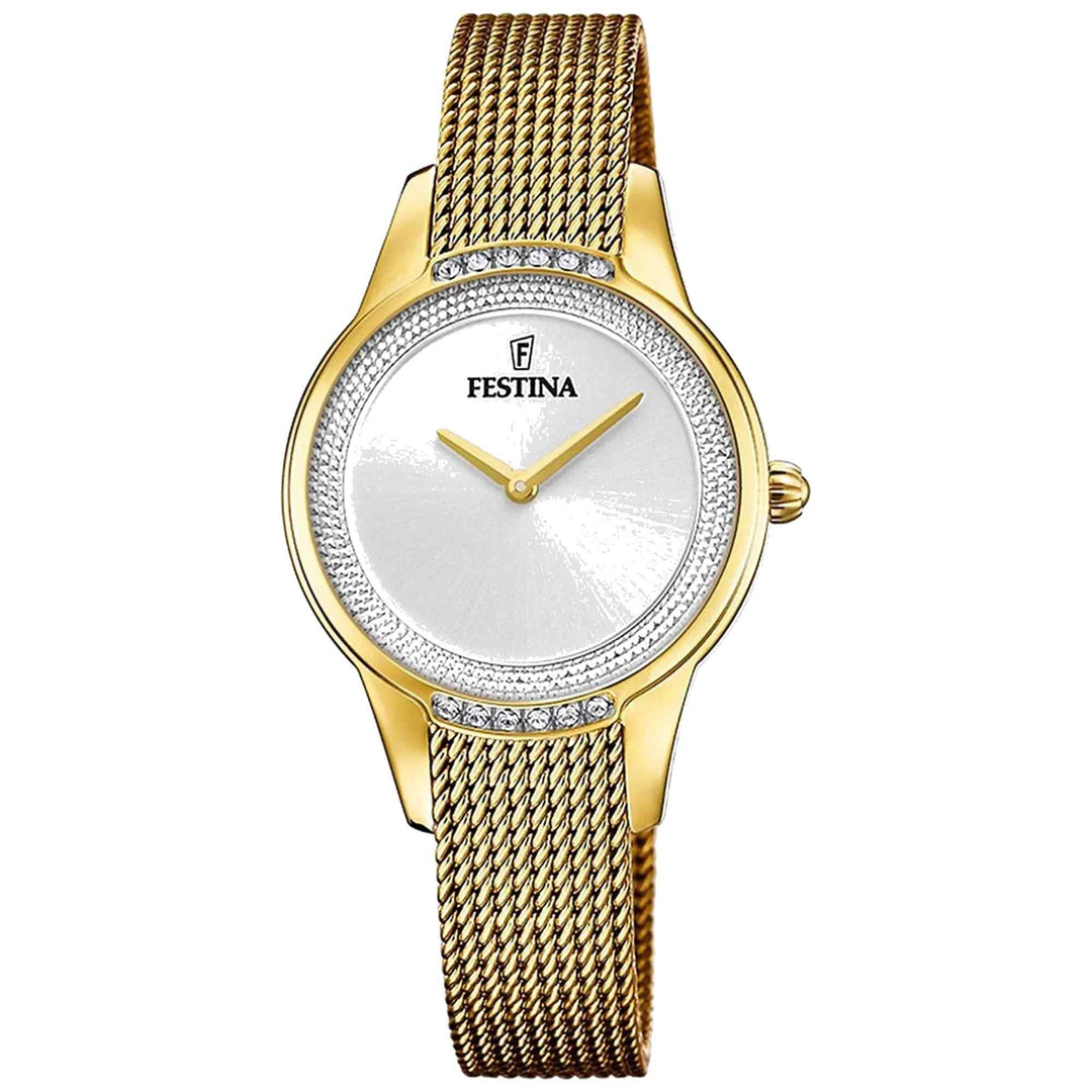 Festina F20495/1 Women's Mademoiselle Silver Dial Watch