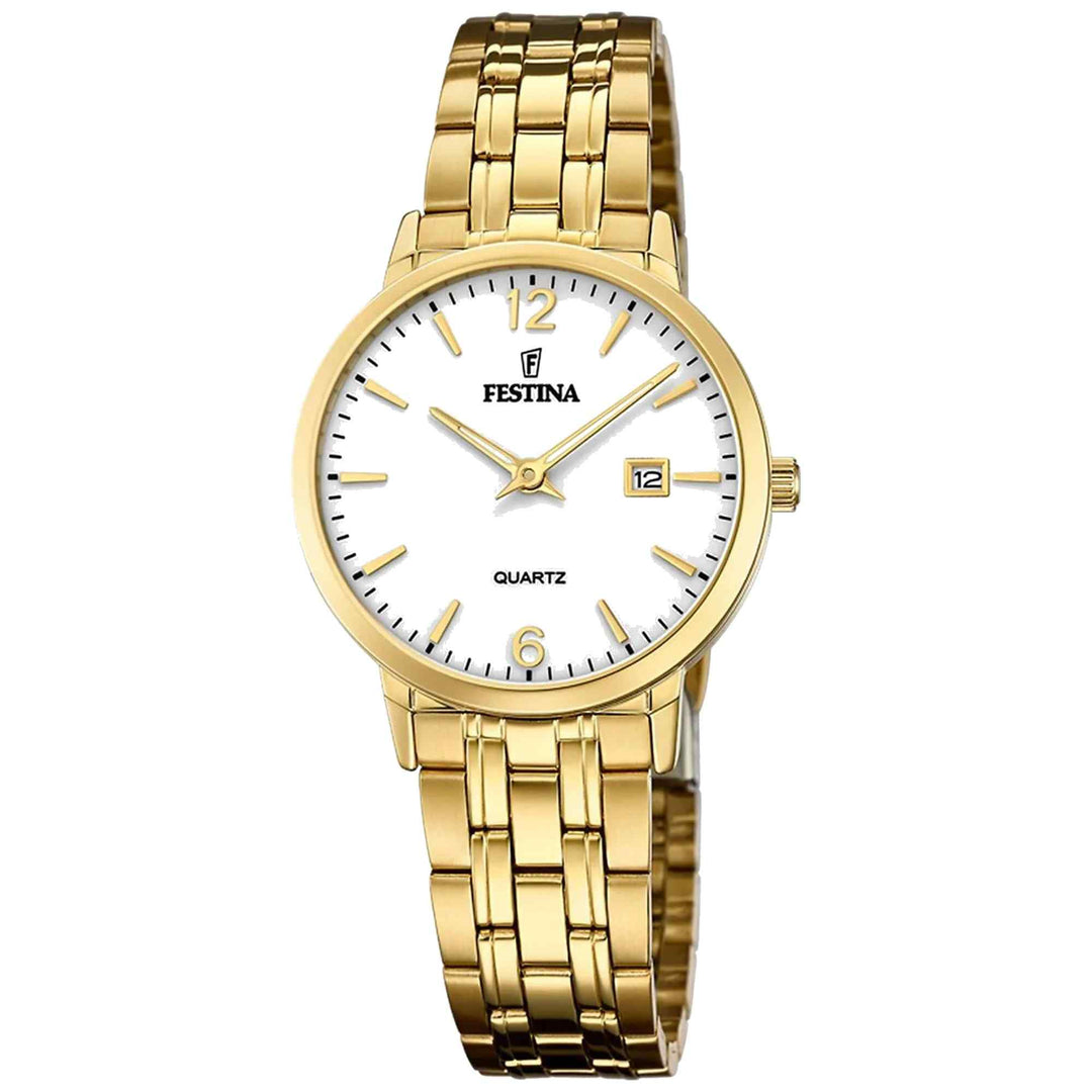 Festina F20514/2 Women's Classic Silver Dial Watch