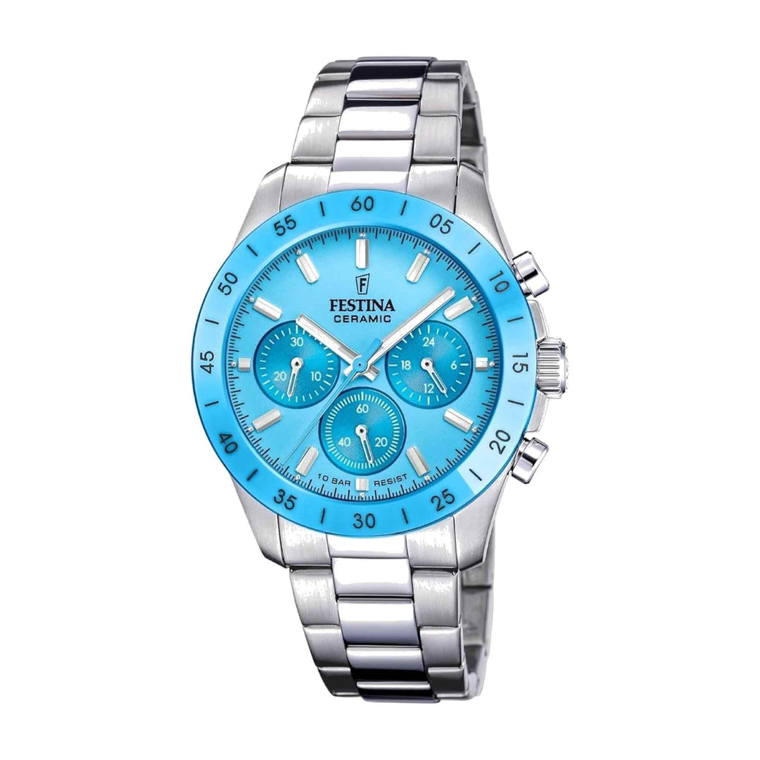 Festina F20693/3 Women's Ceramic Chronograph Watch