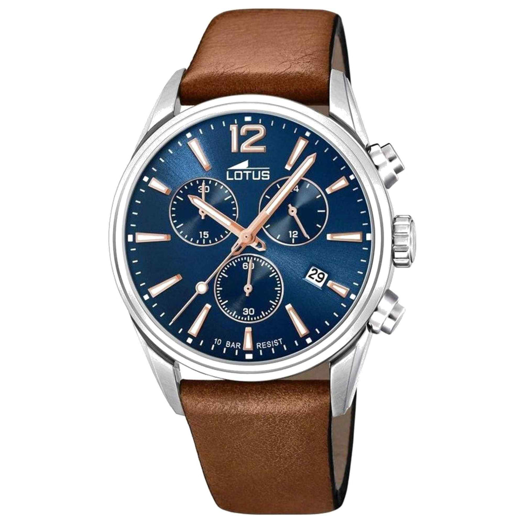 Lotus L18691/2 Men's Blue Dial Chronograph Watch