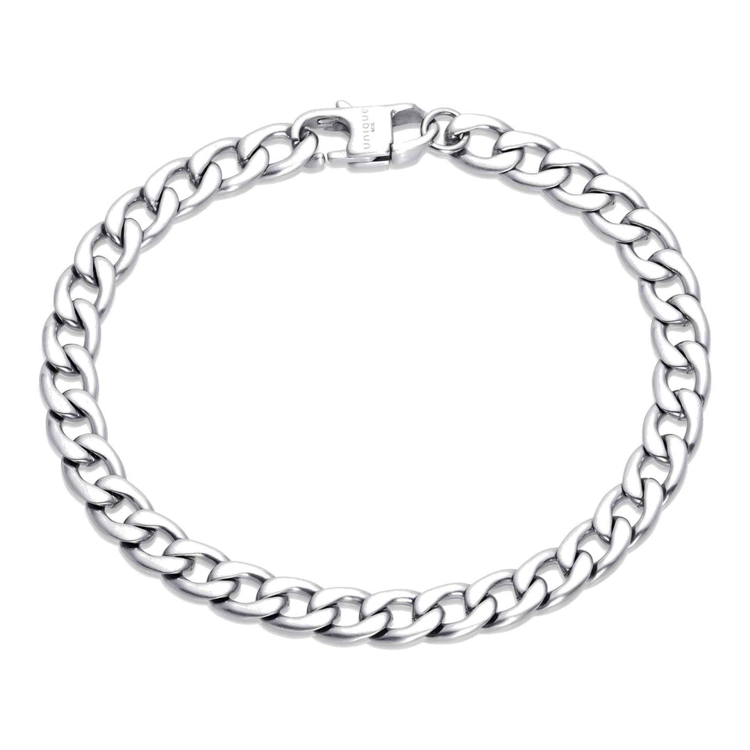 Unique & Co LAB-207/21CM Men's Stainless Steel Matte Bracelet