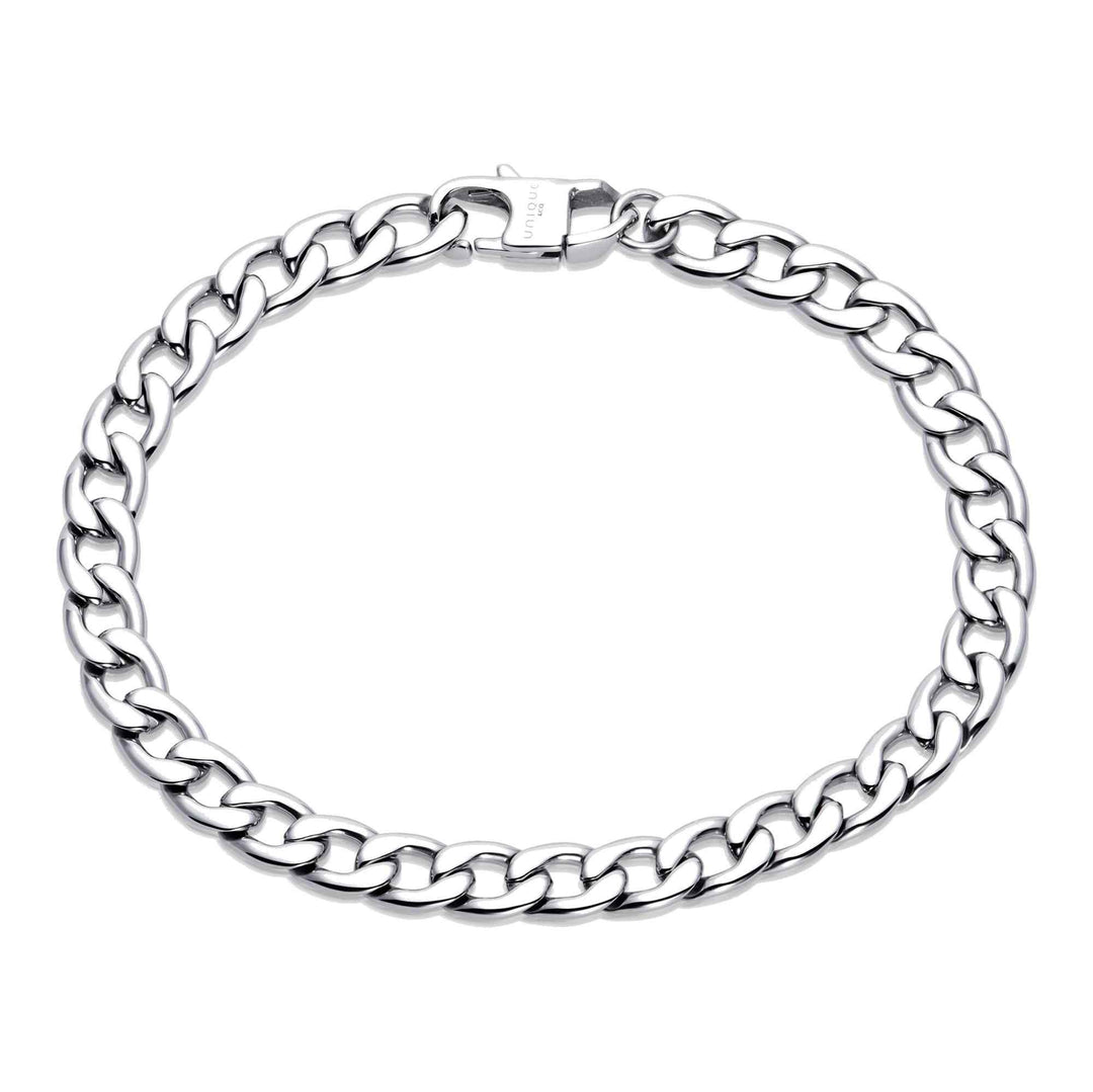 Unique & Co LAB-208/21CM Men's Stainless Steel Polished Bracelet