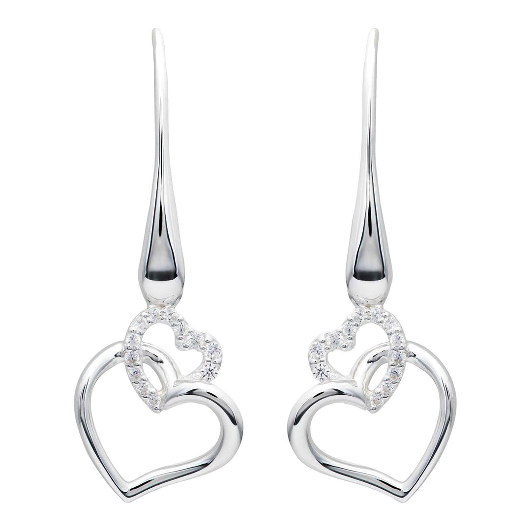 Unique & Co ME-612/SIL Sterling Silver Drop Earrings
