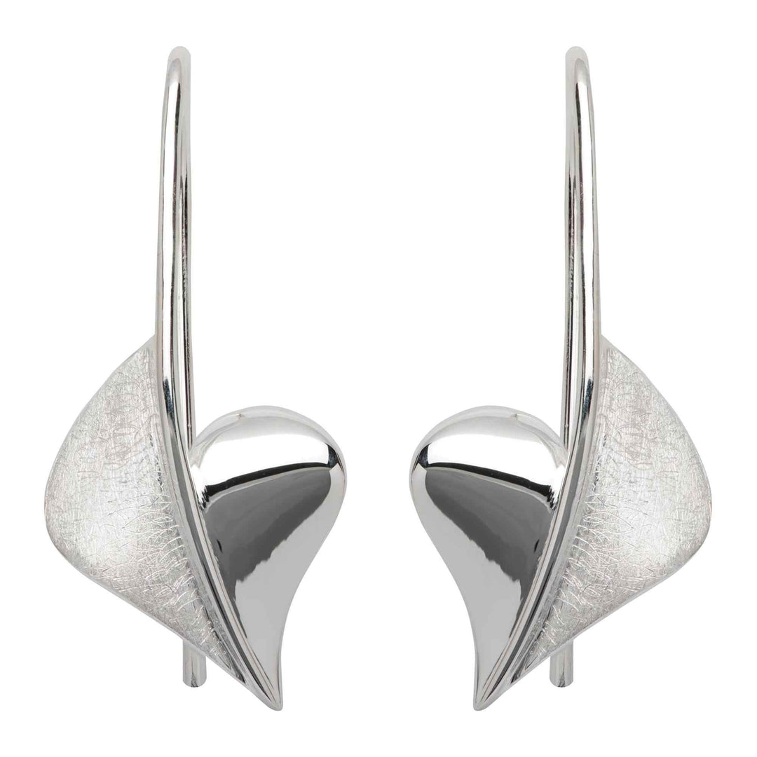 Unique & Co ME-679 Sterling Silver Drop Earrings