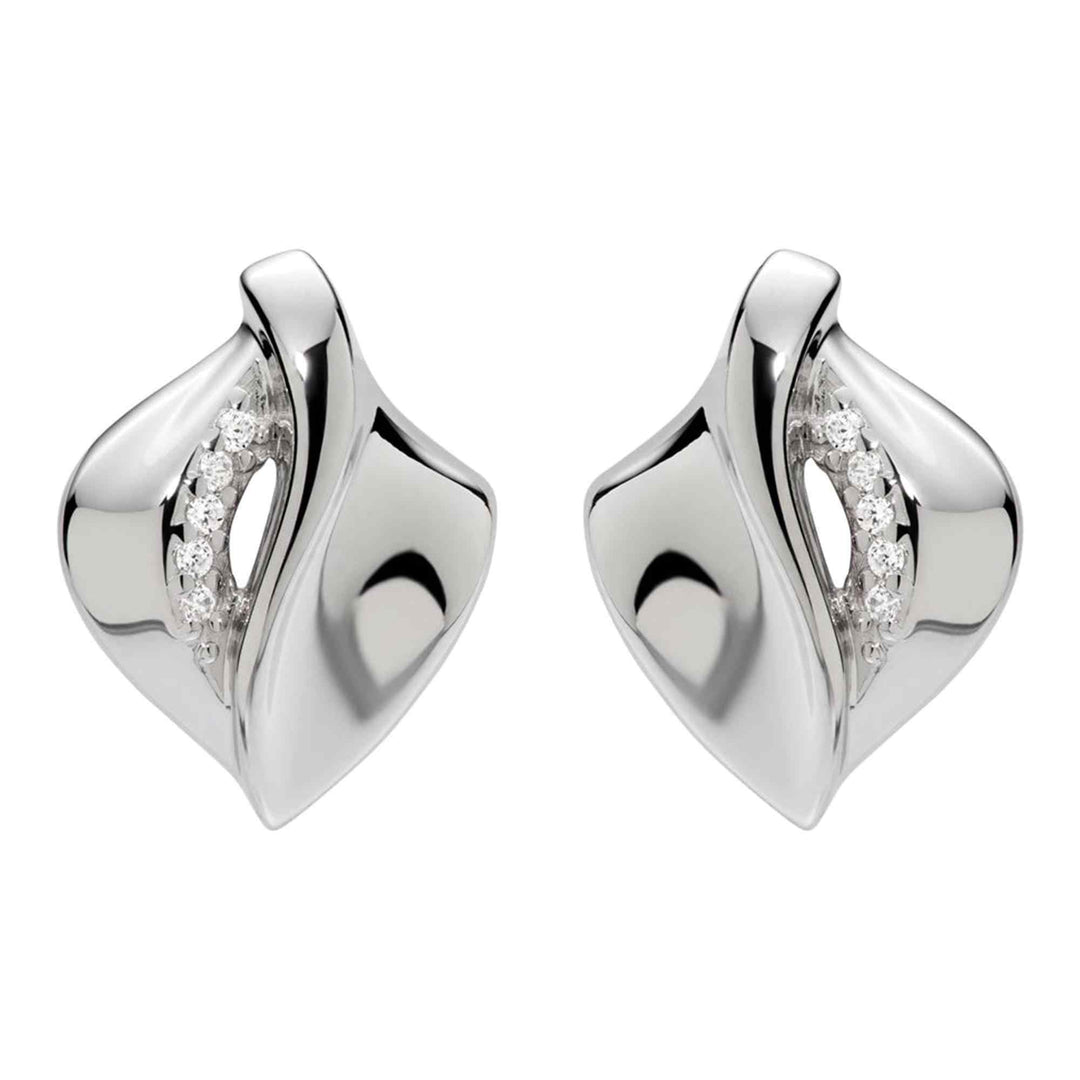 Unique & Co ME-927 Sterling Silver Stud Earrings