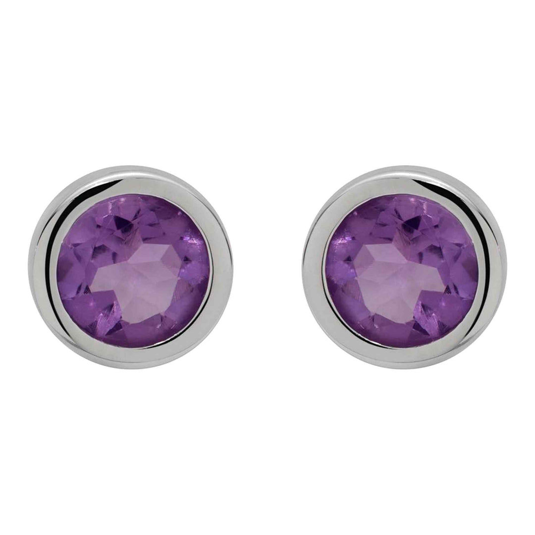 Unique & Co ME-934AM Sterling Silver Stud Earrings