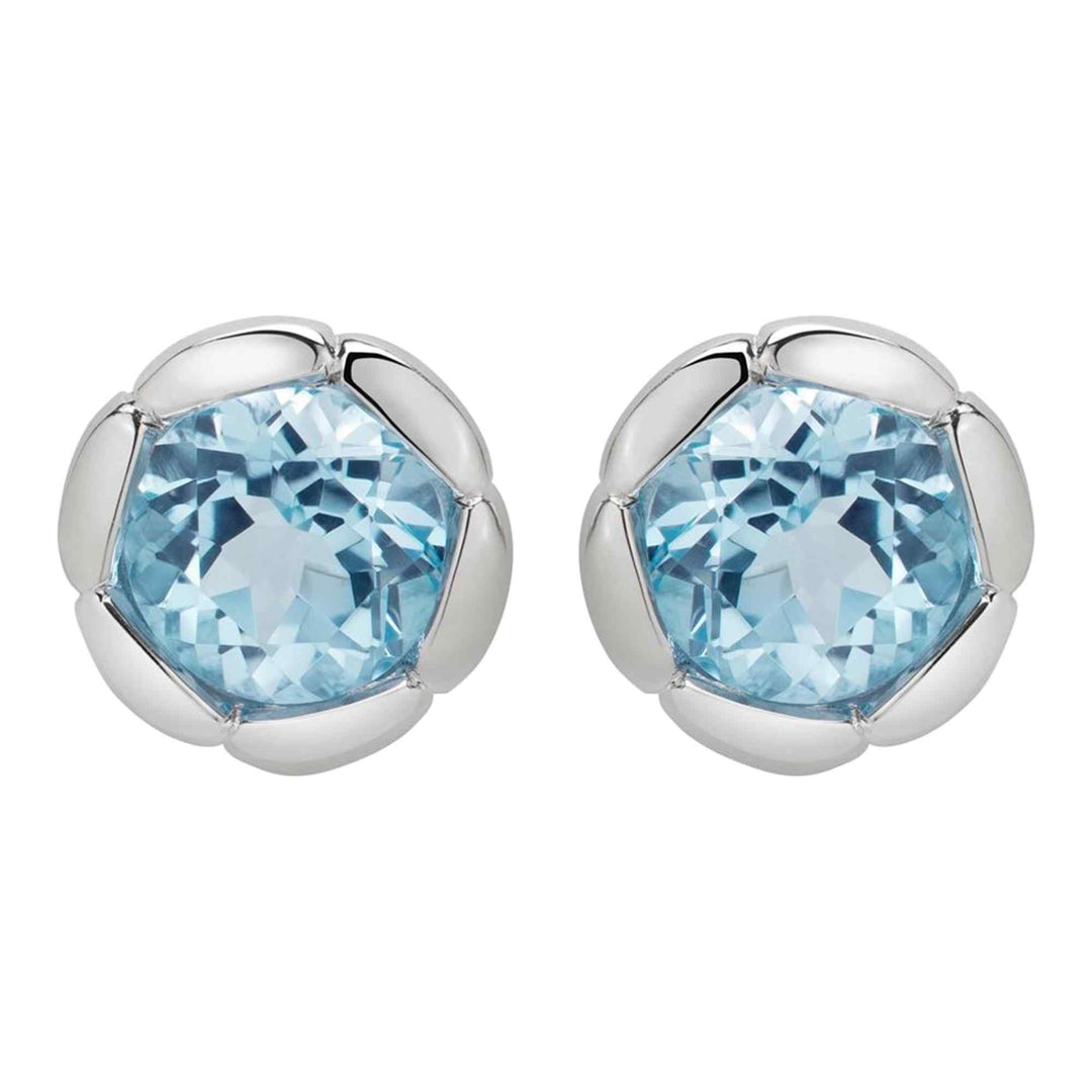 Unique & Co ME-942BT Sterling Silver Stud Earrings