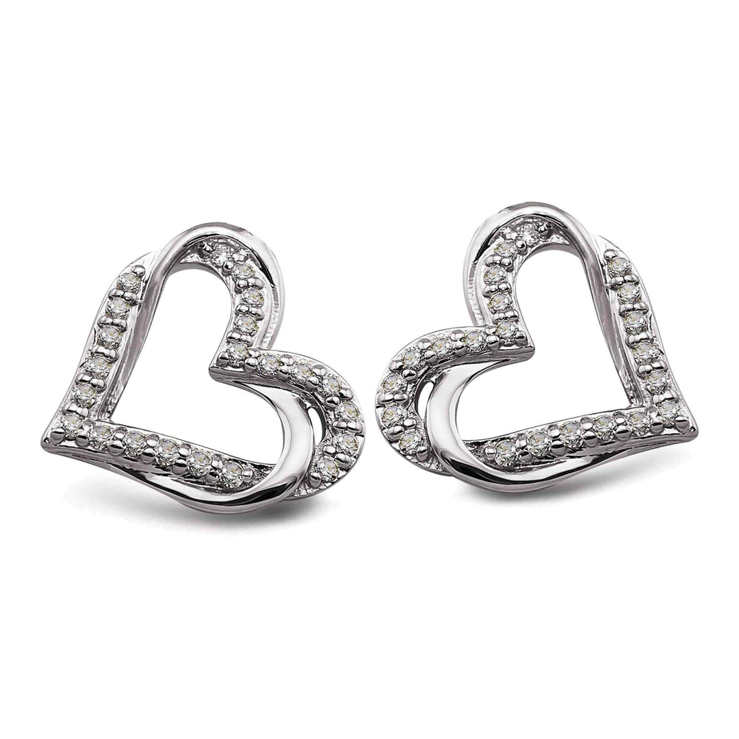 Unique & Co ME-954 Sterling Silver Stud Earrings